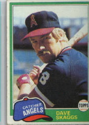 1981 Topps Baseball Cards      048      Dave Skaggs